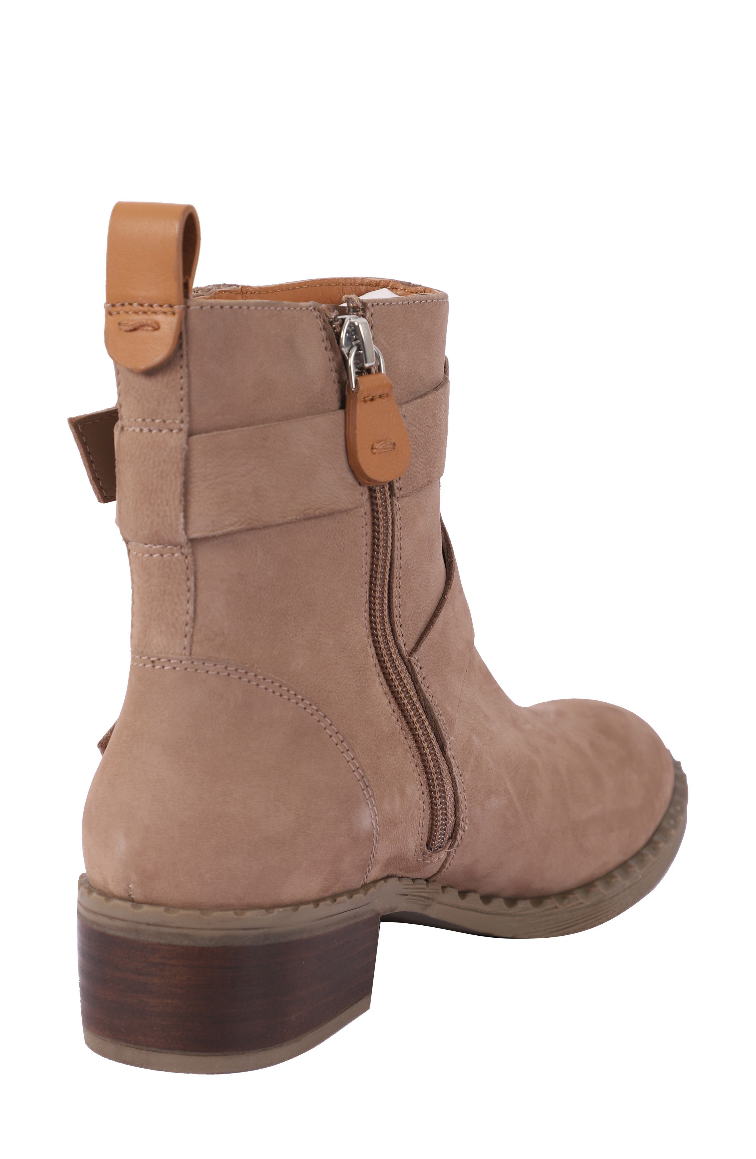 Gentle Souls Brena Moto Boot, Alternate, color, Mushroom Nubuck