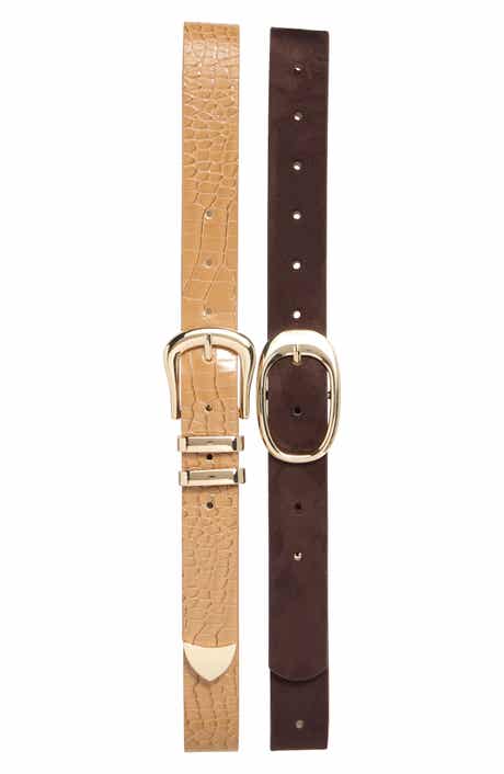 Steve Madden Set of 2 Assorted Belts