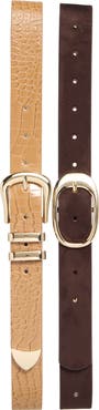 Steve Madden Set of 2 Assorted Belts