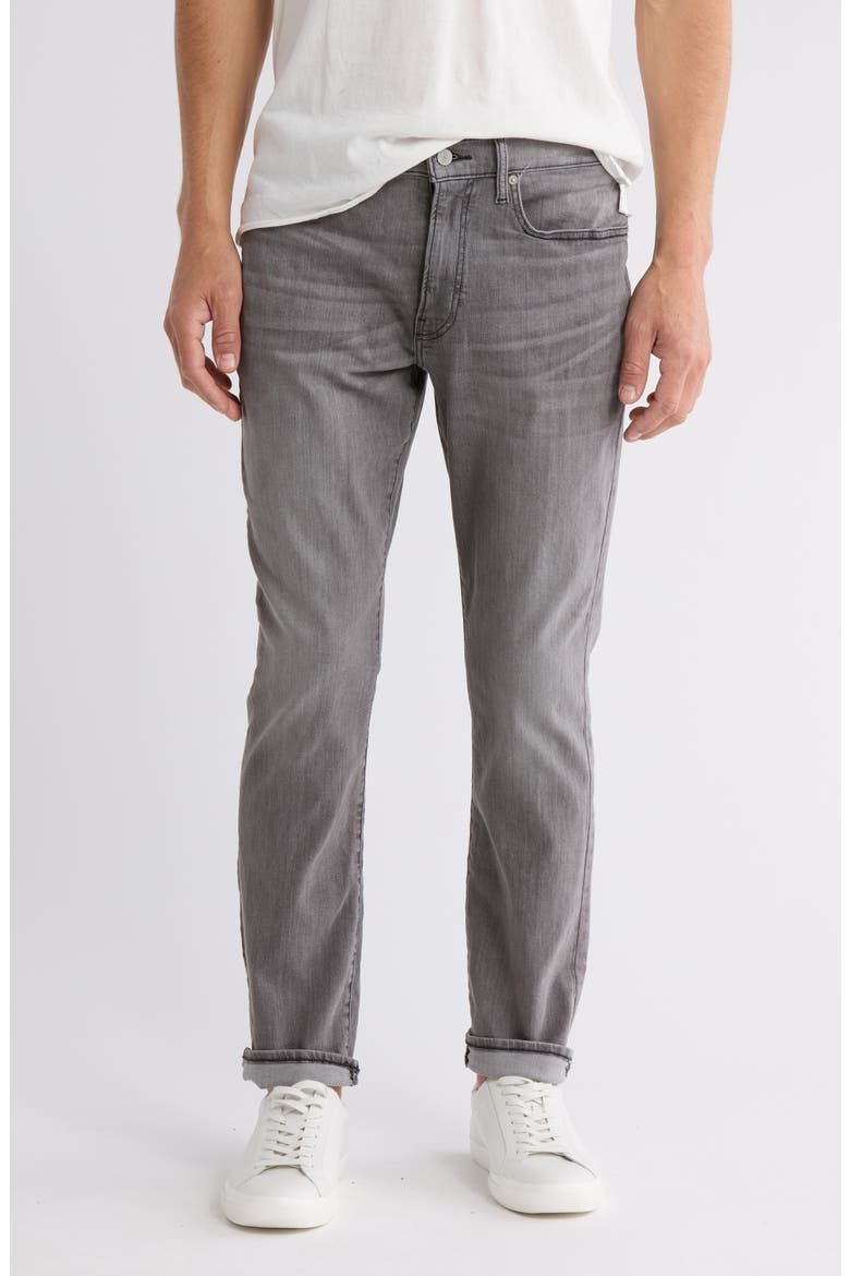 121 Slim Straight Jeans, Main, color, STEEL CITY