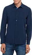 CONSTRUCT Solid Woven Long Sleeve Basic