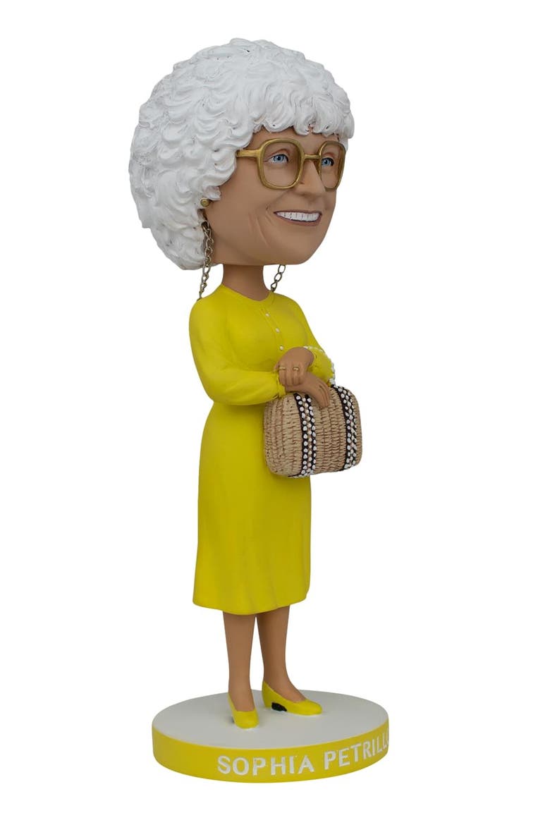 The Golden Girls 8 Inch Resin Bobblehead | Sophia Petrillo, Alternate, color, Yellow