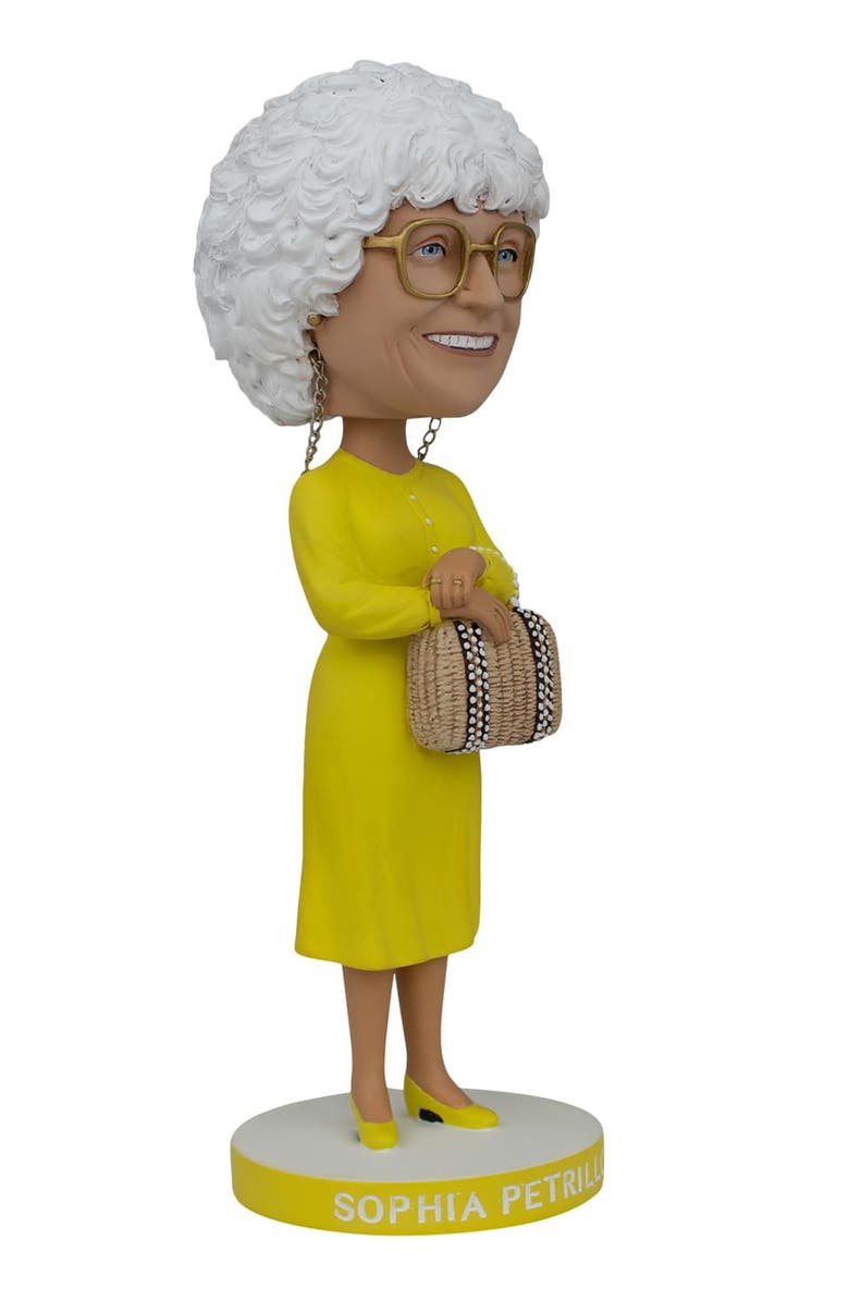 Toynk The Golden Girls 8 Inch Resin Bobblehead | Sophia Petrillo, Alternate, color, Yellow