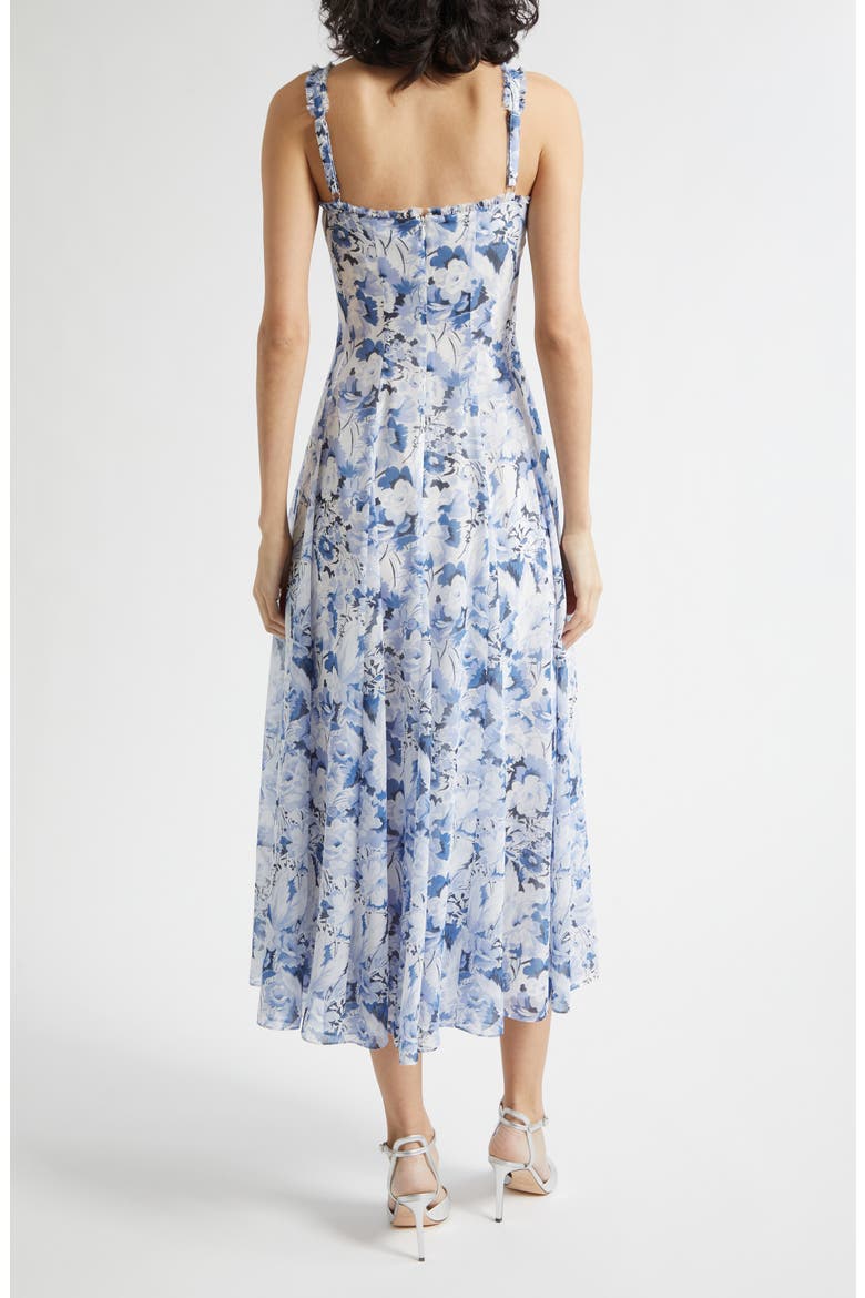 Marmo Heirloom Petals Dress, Alternate, color, NAVY MULTI