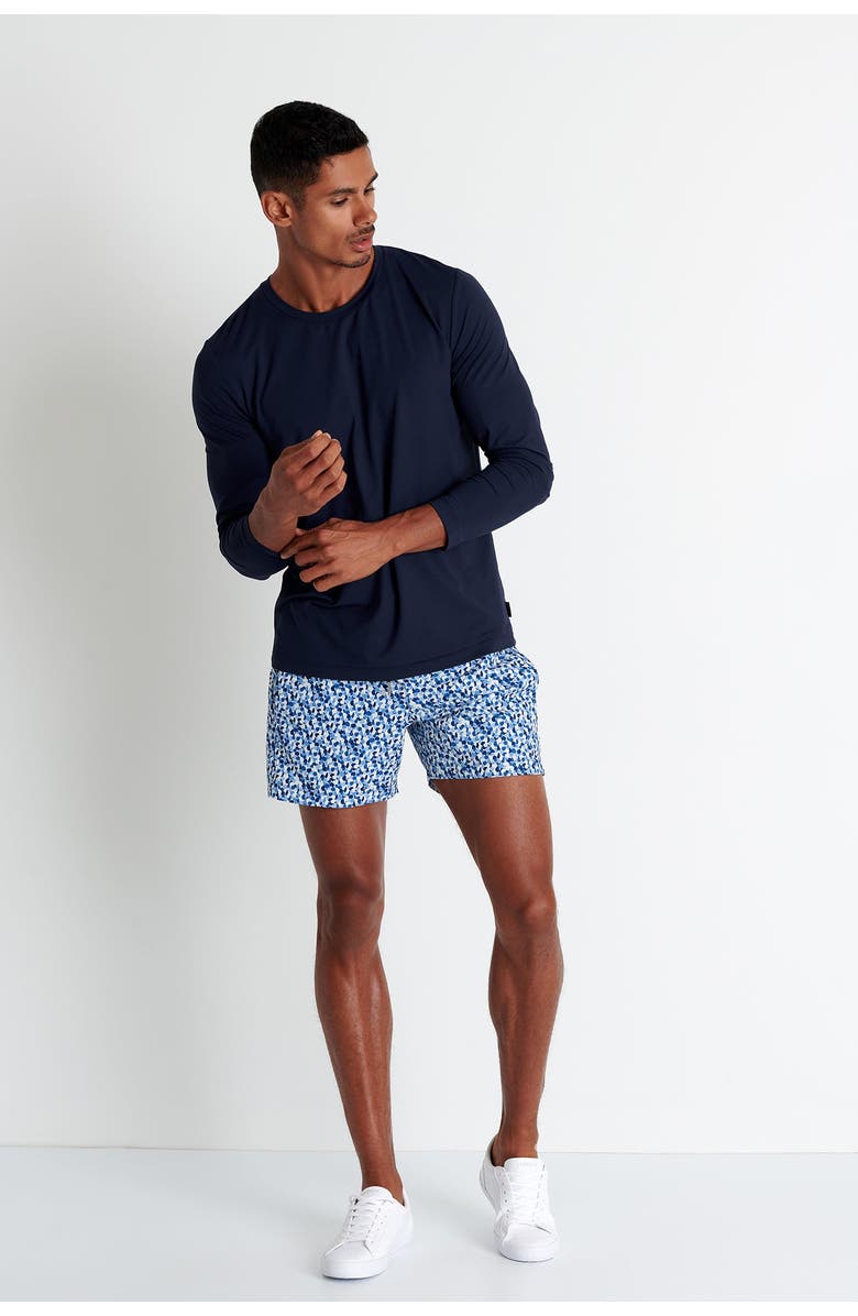 SHAN Microfiber long-sleeve crew-neck, Alternate, color, 