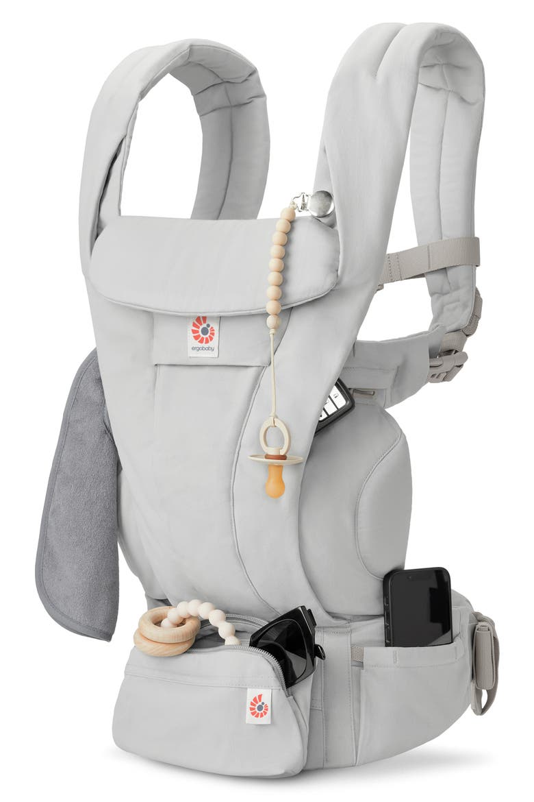 Omni Deluxe Baby Carrier, Alternate, color, PEARL GREY