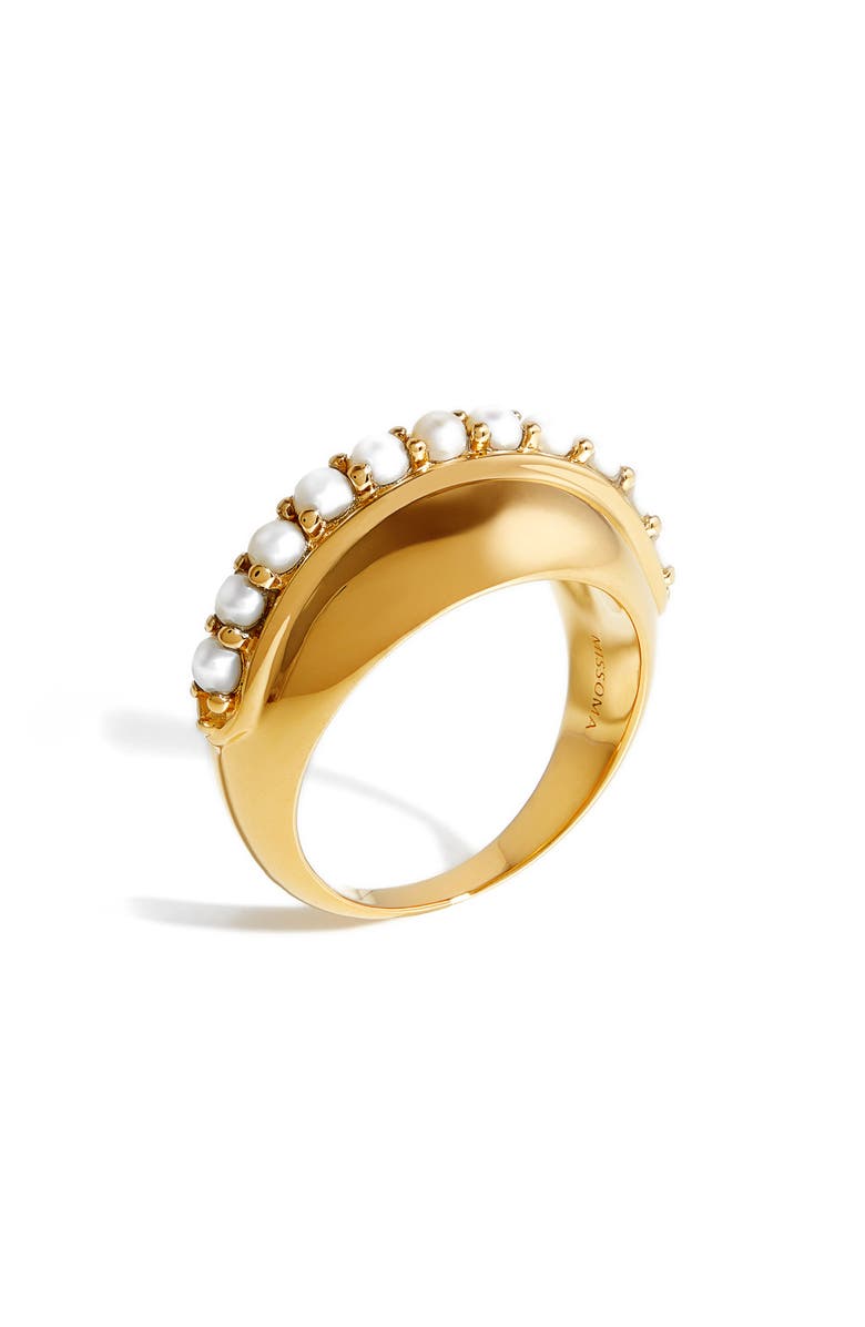 Missoma Cultured Pearl Ring, Main, color,