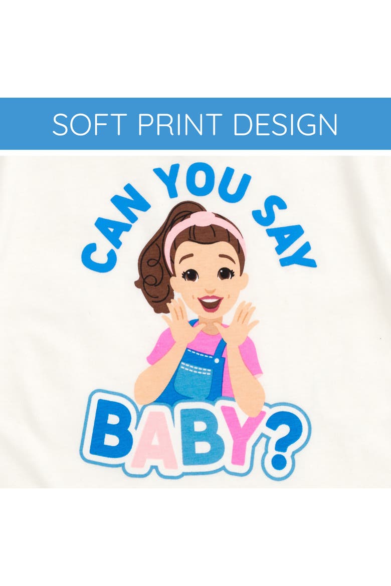 Short Sleeve Graphic T-Shirt, Alternate, color, Tusk Ms Rachel Baby