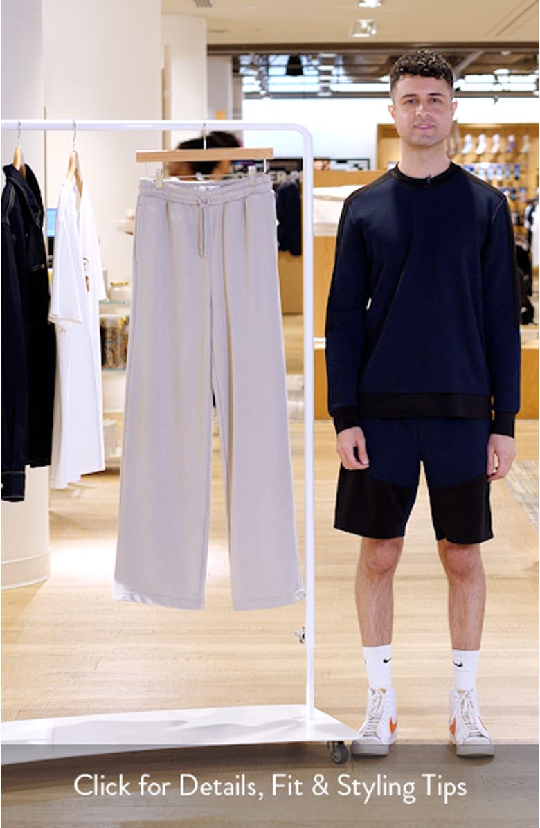 Terry Wide Leg Pants, sales video thumbnail