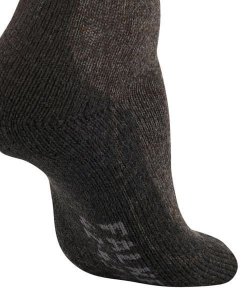 Falke Tk1 Adventure Wool Hiking Socks In Black