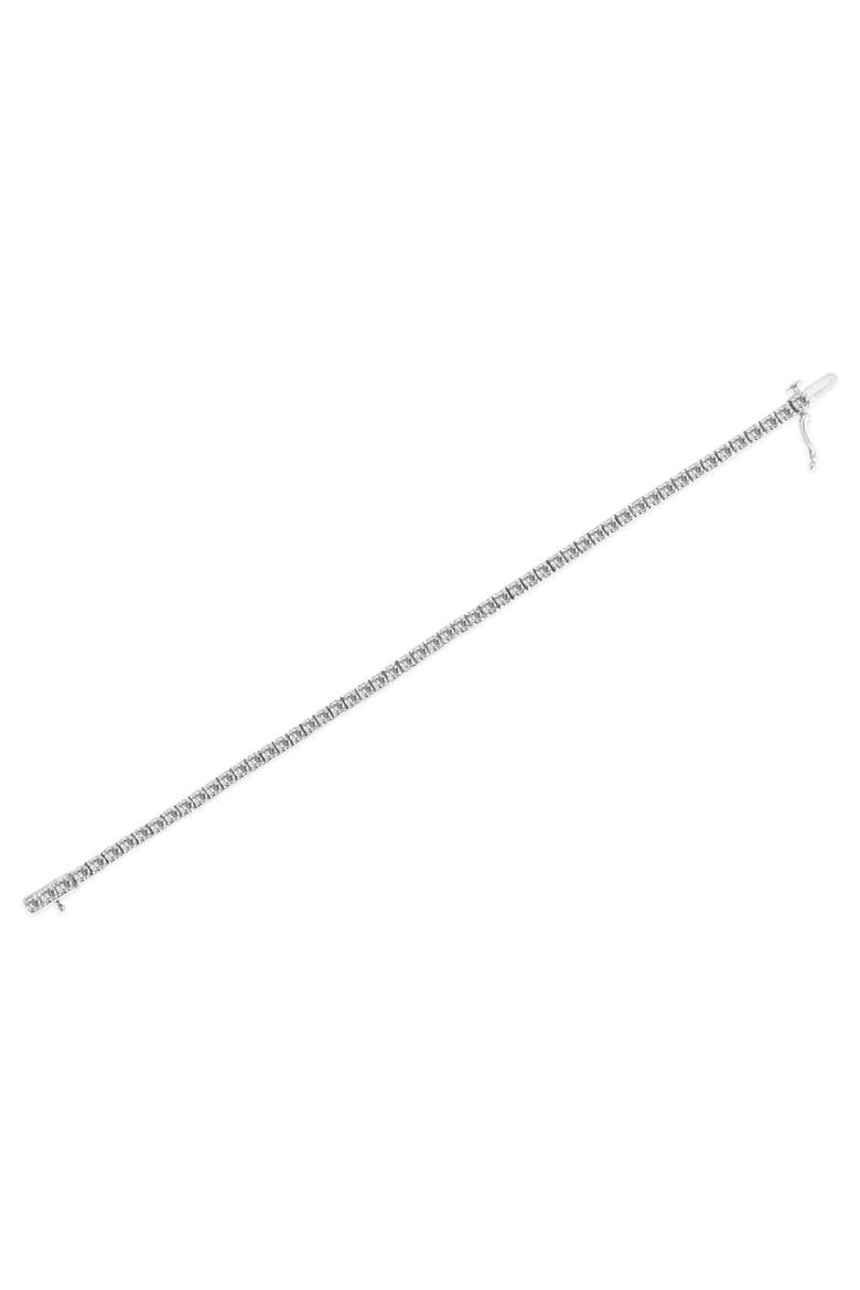 14K White Gold 5.00 Cttw Lab Grown Diamond Classic Tennis Bracelet, Alternate, color, White