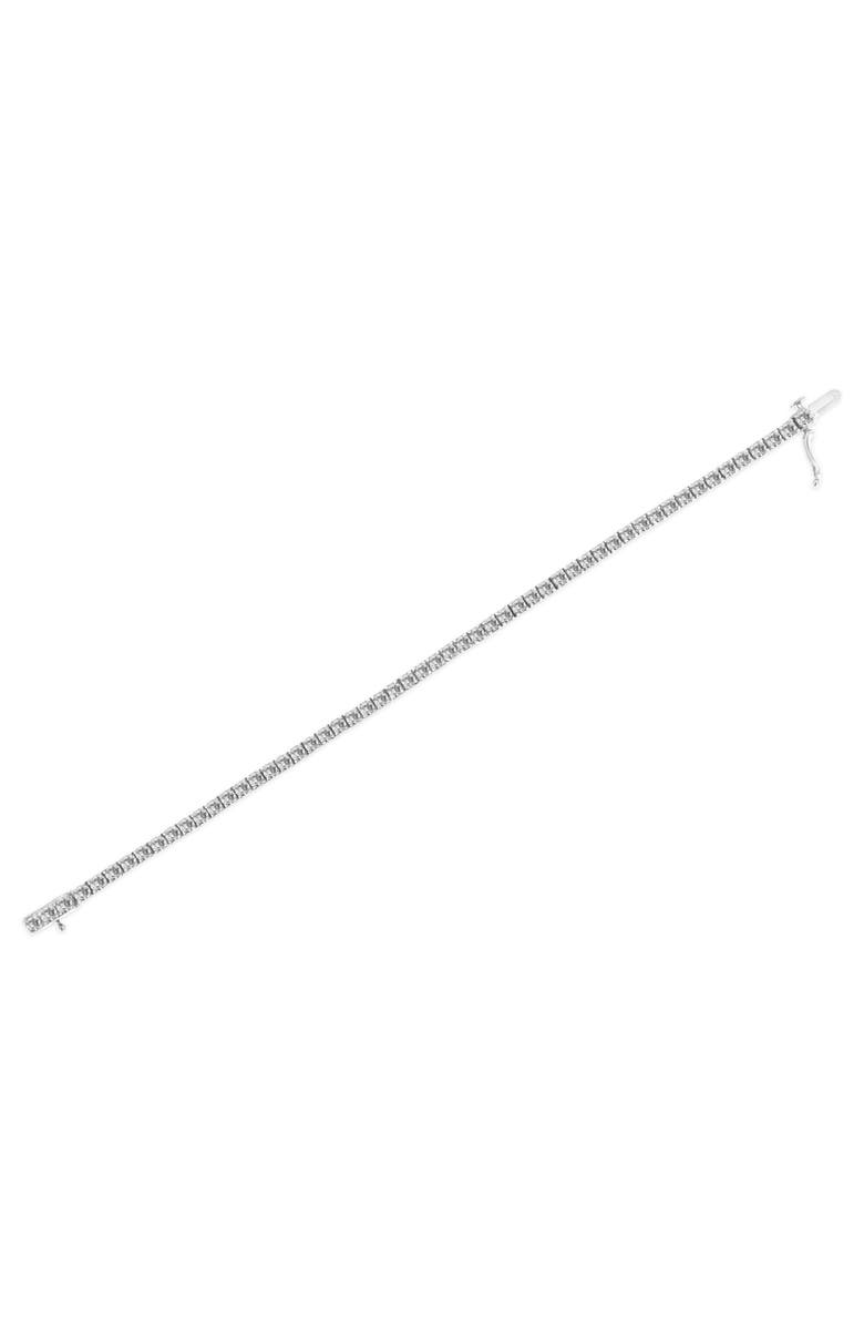 Haus of Brilliance 10K White Gold 2.0 Cttw Prong Set 7.25" Classic Diamond Tennis Bracelet, Alternate, color, White