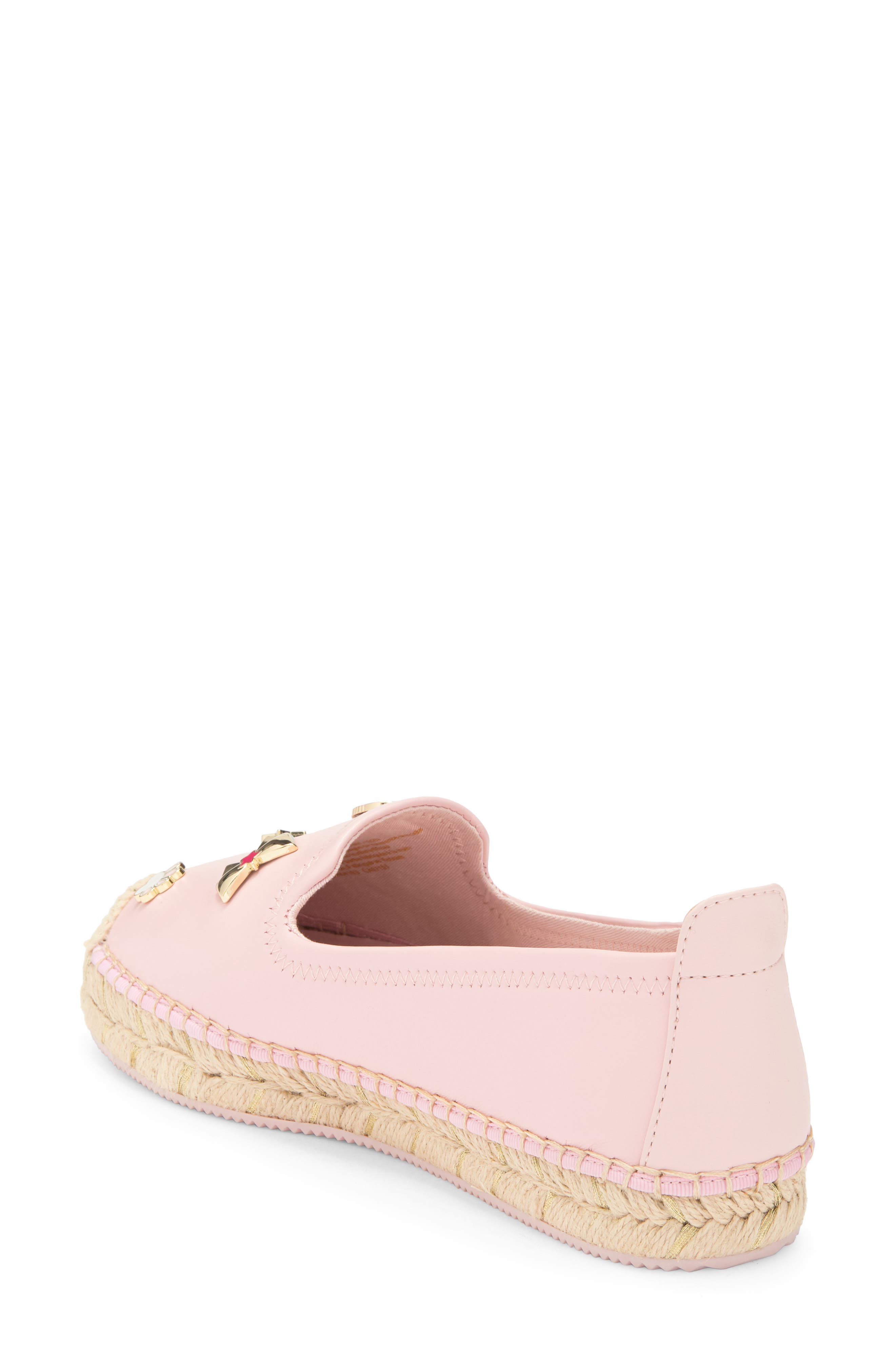 KARL LAGERFELD PARIS Michaela Macaron Espadrille Flat, Alternate, color, Light Blush