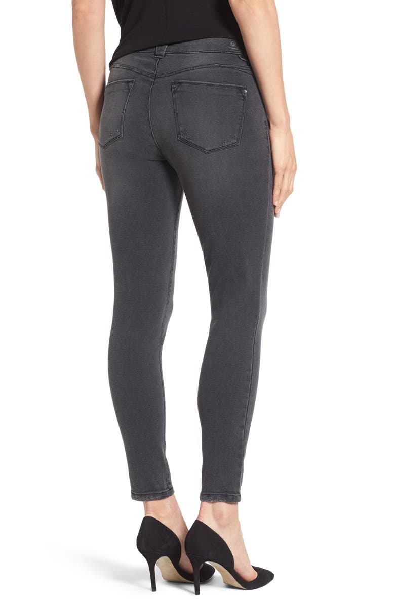 Wit & Wisdom Skinny Ankle Jeans, Alternate, color, 