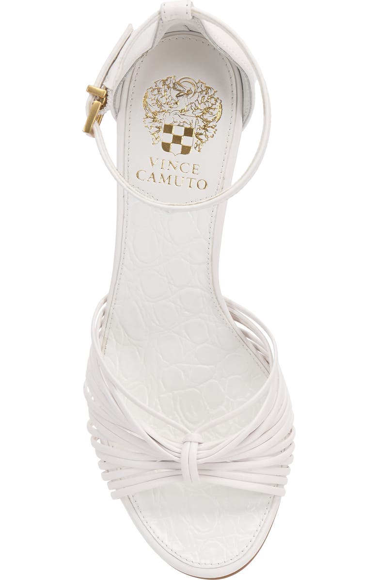 Vince Camuto Blaine Ankle Strap Sandal, Alternate, color, Bianco