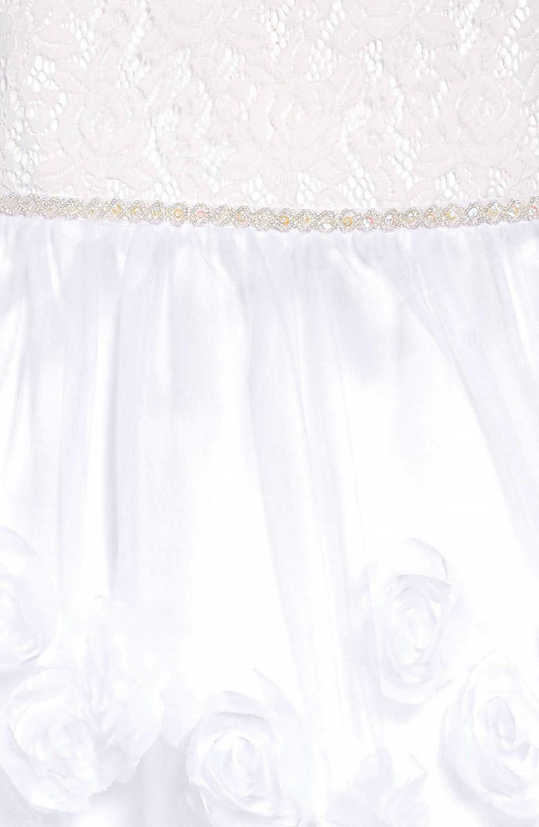 Us Angels Flutter Sleeve High/Low Dress, Alternate, color, 