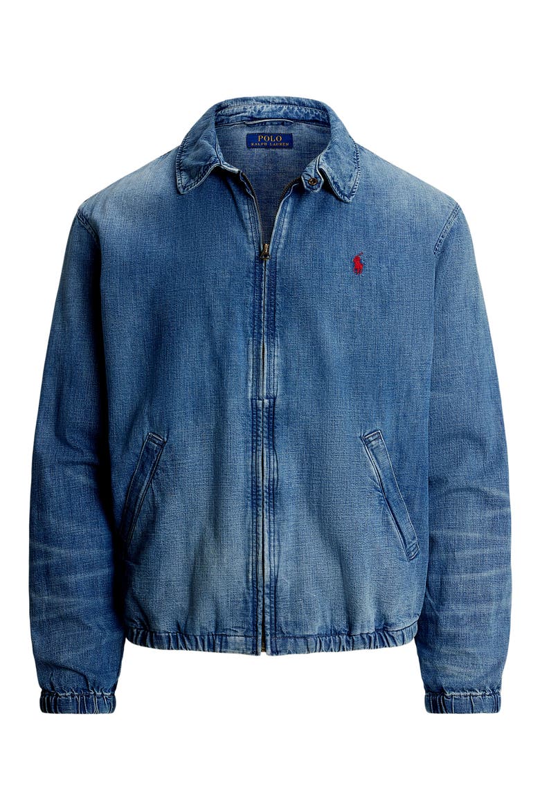 Bayport Denim Jacket, Alternate, color, WALLSEND