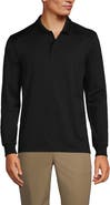 Lands' End School Uniform  Long Sleeve Rapid Dry Polo Shirt