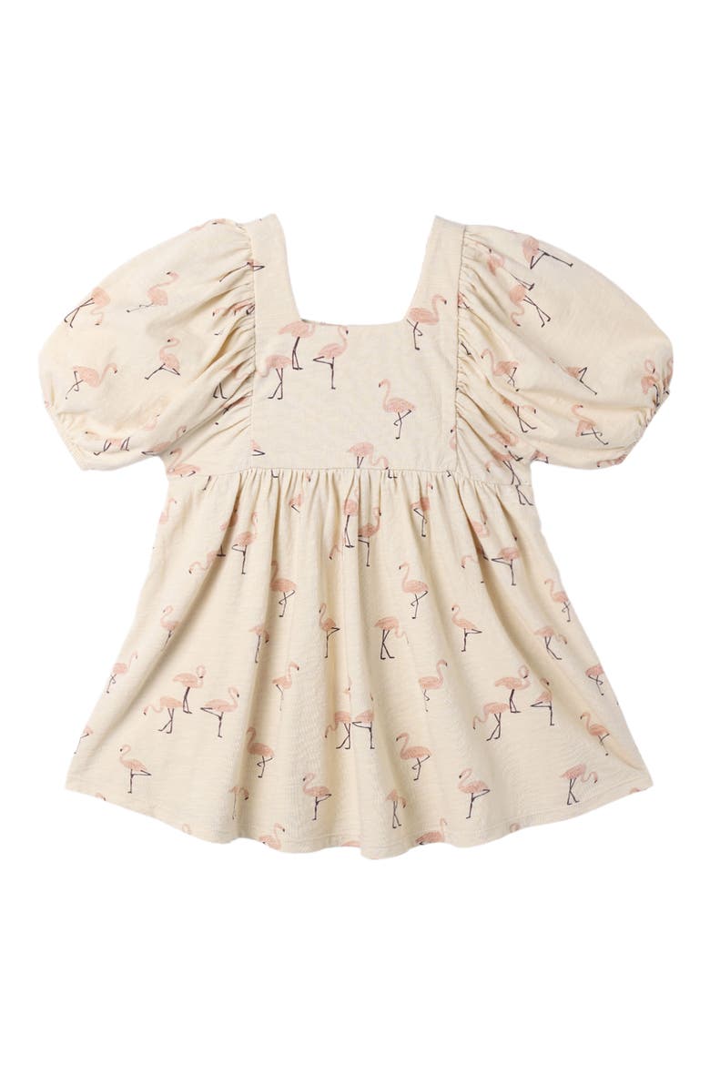 Brea Slub Cotton Dress & Bloomers Set, Alternate, color, SHELL