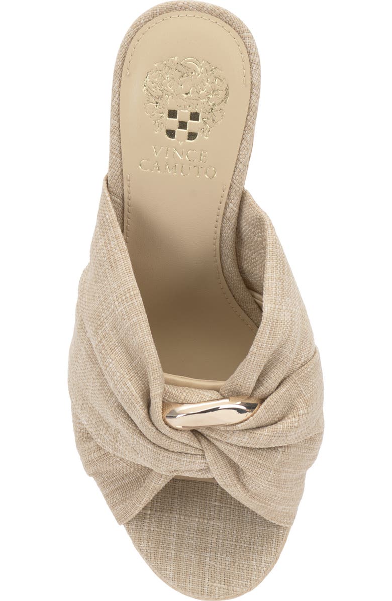 Vince Camuto Briana Platform Wedge Sandal, Alternate, color, Natural Rltsnl