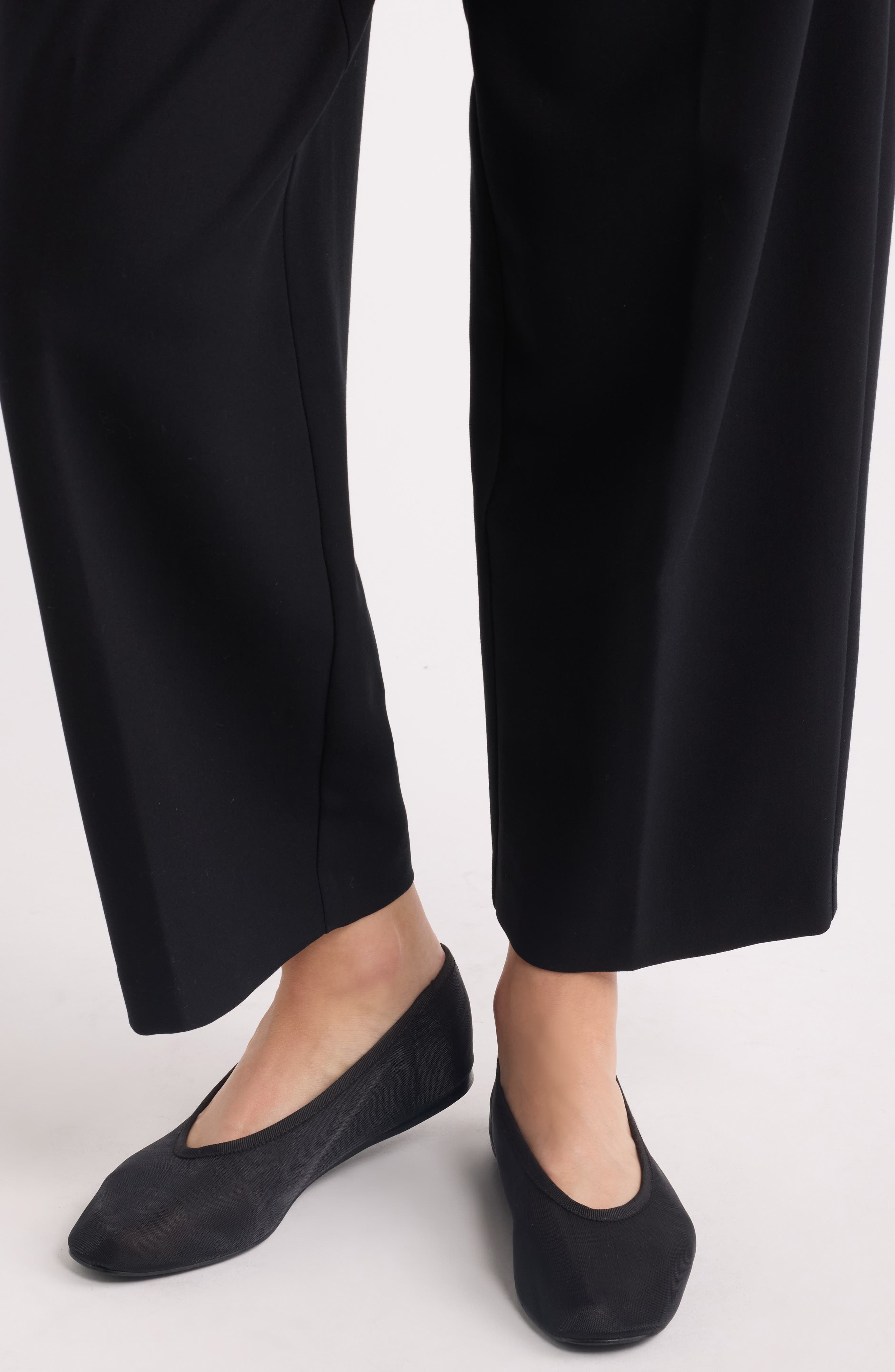 Maddox Mesh Flat, Alternate, color, BLACK