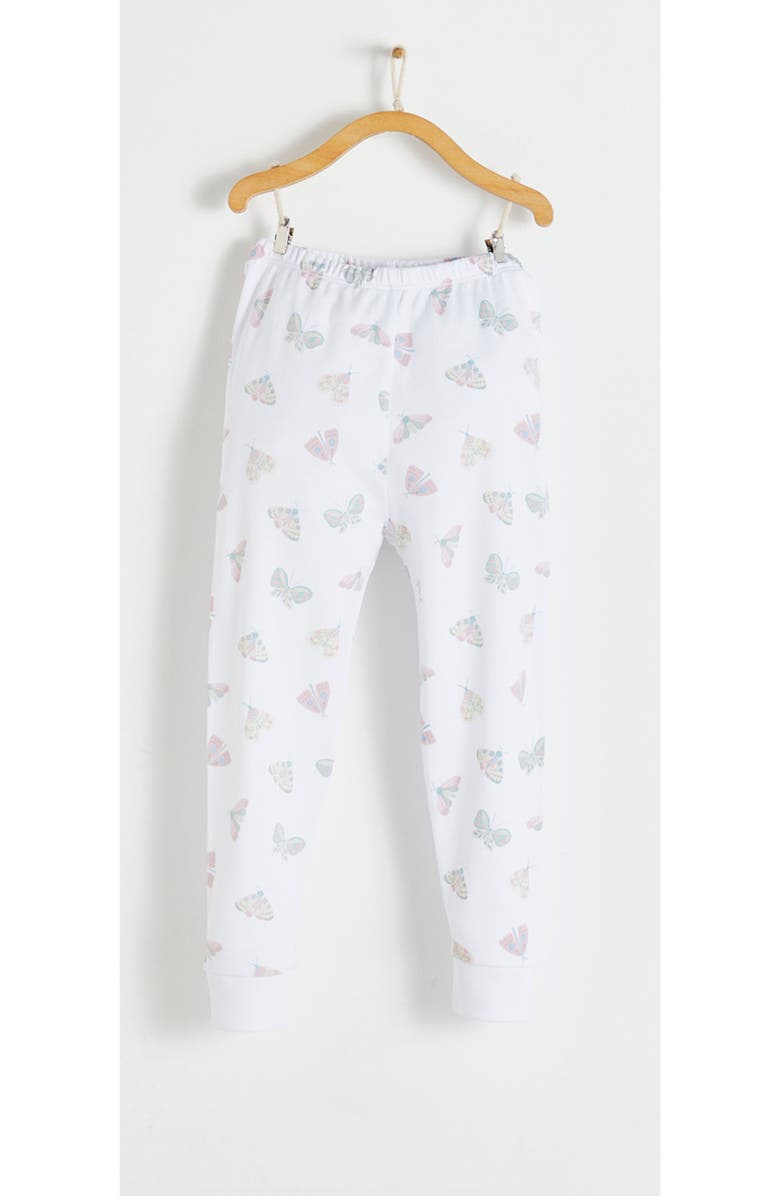 Babycottons Lisa Snug Fit Long Pajama Set for Infant, Alternate, color, White