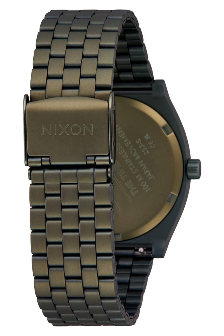 Time Teller Bracelet Watch, 37mm, Alternate, color, DARK OLIVE / DARK OLIVE