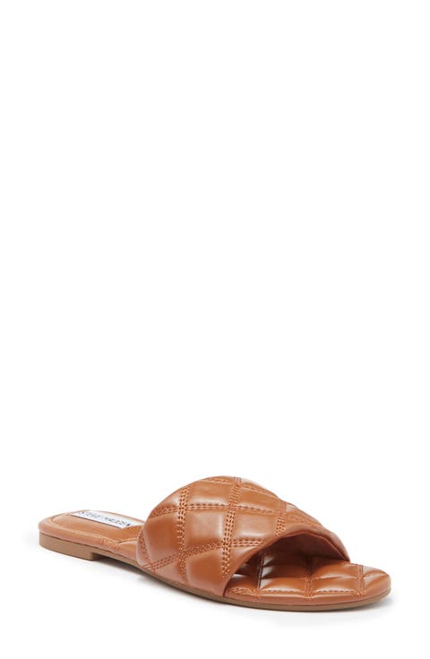 Perrie Quilted Slide Sandal (Women)
