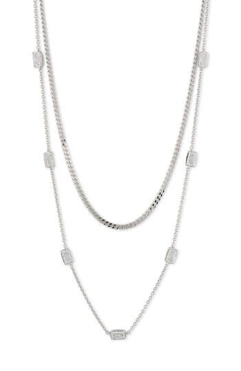 NADRI NADRI CECE LAYERED CHAIN NECKLACE