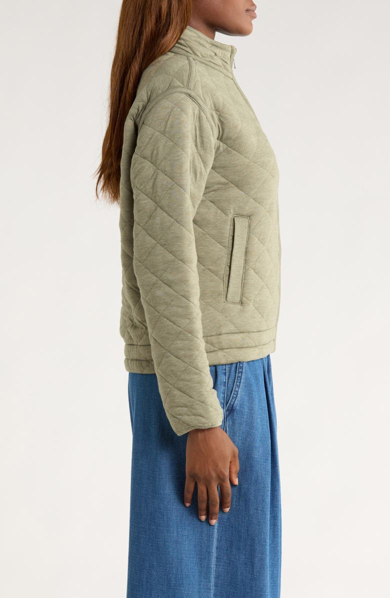 Marine Layer Corbet Quilted Jacket, Alternate, color, Olive