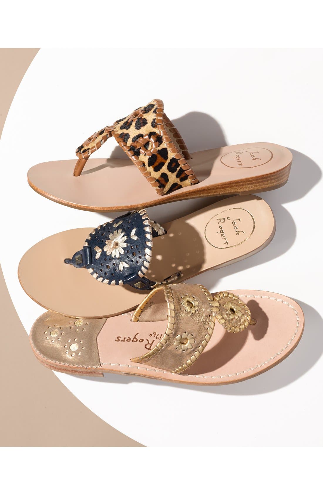 'Stardust' Thong Sandal, Alternate, color, GOLD