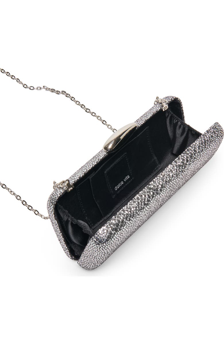 Dolce Vita Metallic Frame Clutch, Alternate, color,