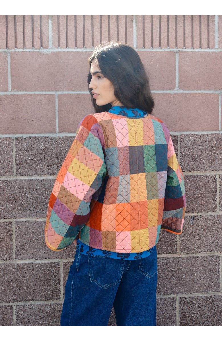 Ace & Jig Amara Quilted and Reversible Cardi Jacket Glossary, Alternate, color, Glossary