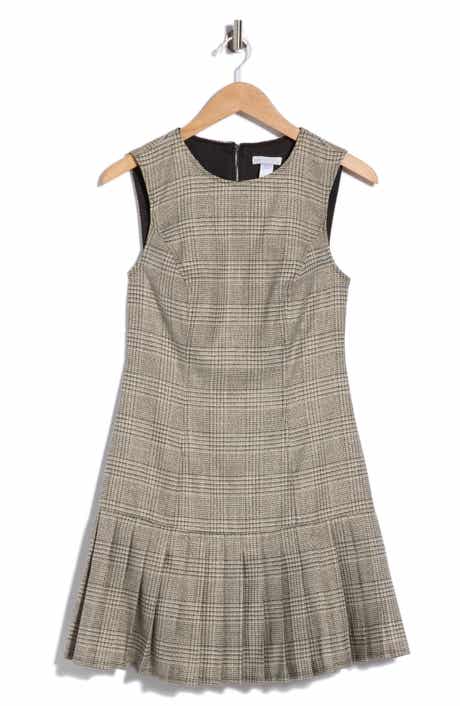 Pleat Midi Dress