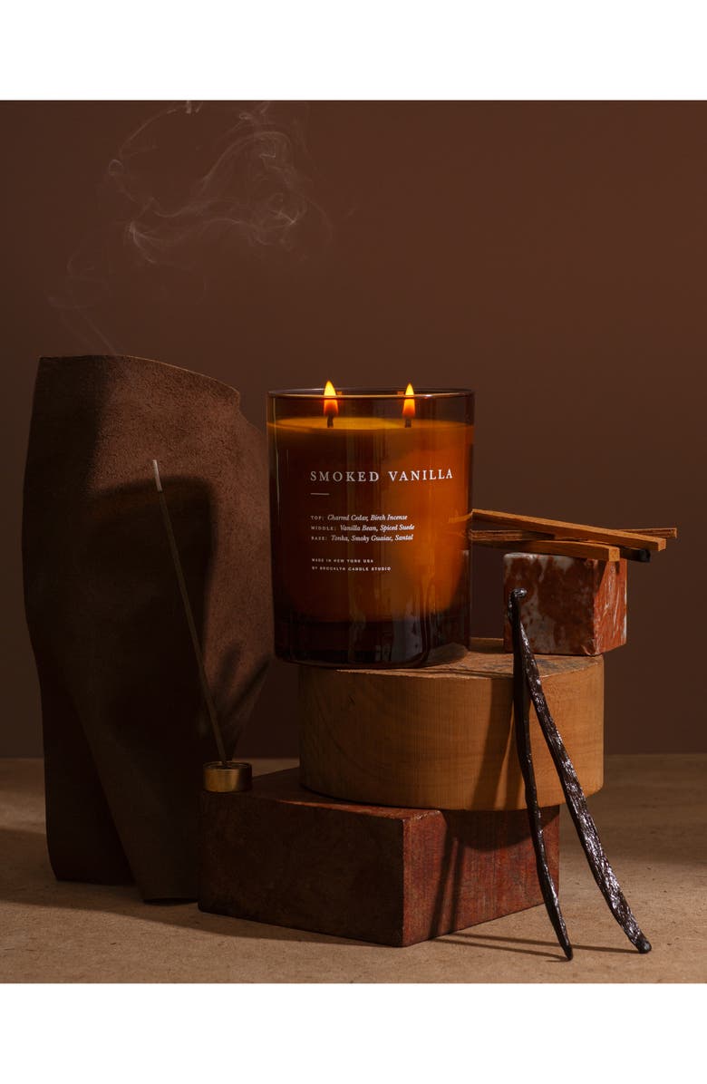 BROOKLYN CANDLE STUDIO Smoked Vanilla Fall Candle, Alternate, color, Smoked Vanilla
