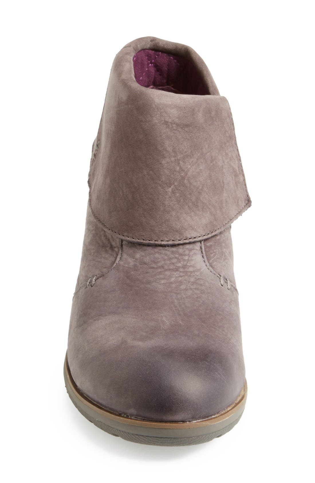 'Bridgeton' Waterproof Wedge Bootie, Alternate, color, KITTEN GREY