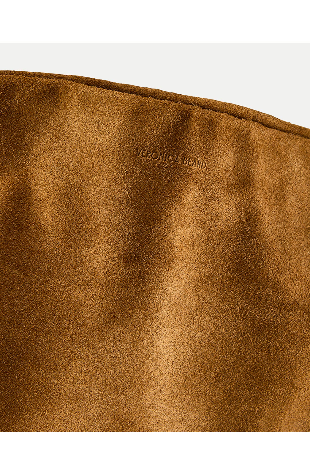Veronica Beard Slouchy Suede Shoulder Bag, Alternate, color, 