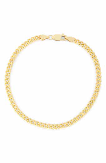 FUZION CREATIONS Men's Curb Chain Bracelet