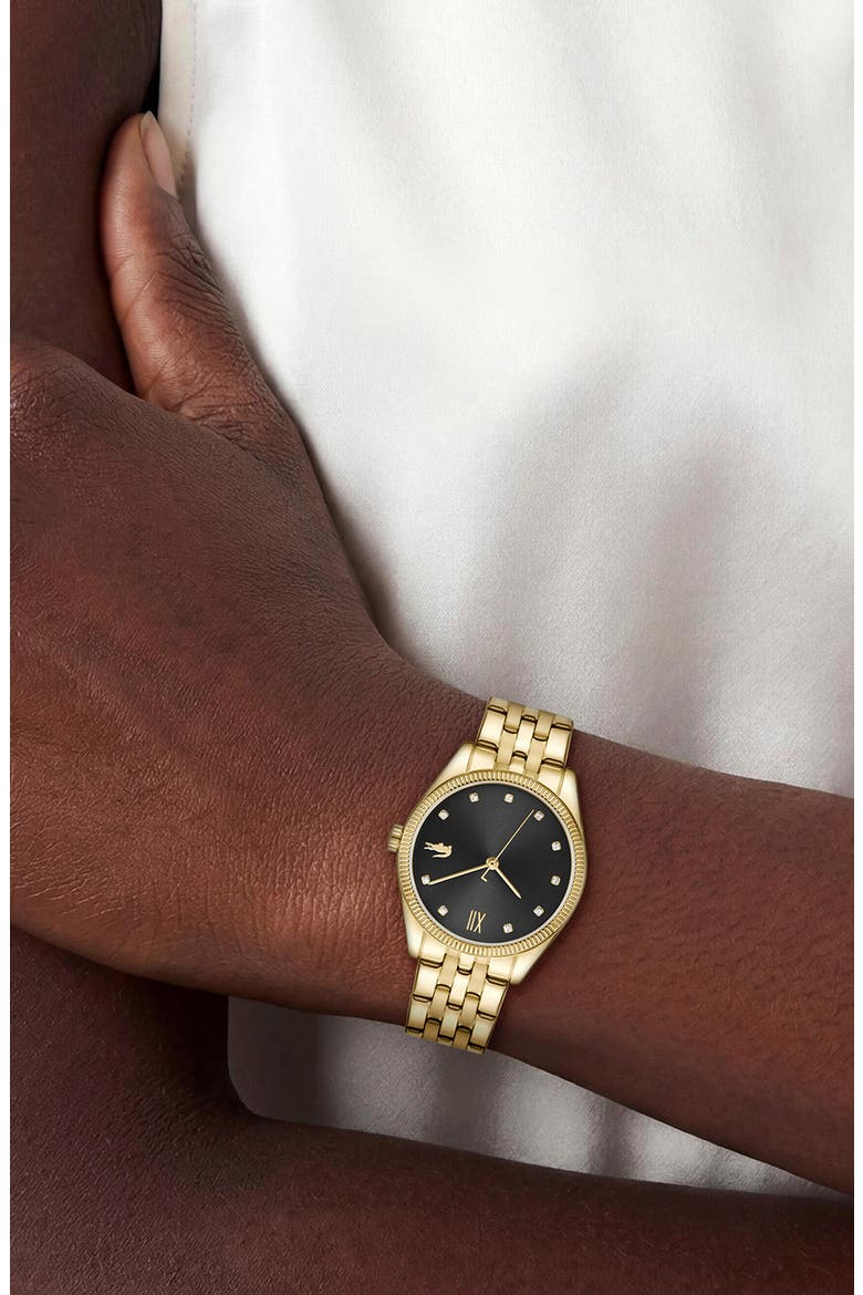 Parisienne Bracelet Watch, 30mm, Alternate, color, BLACK
