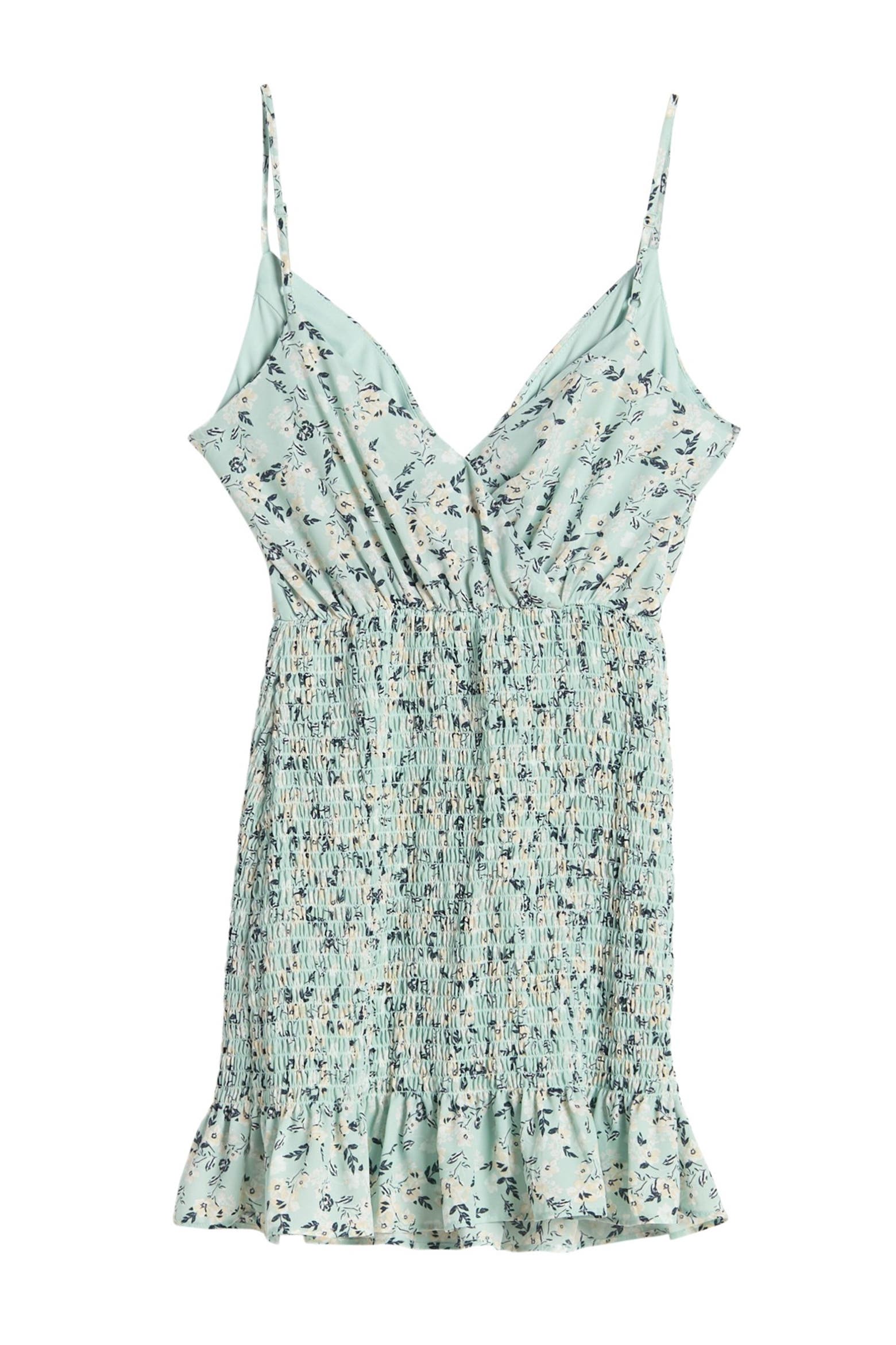 Spaghette Mat Row A Spaghetti Strap Floral Print Smocked Bottom Dress (Women ...