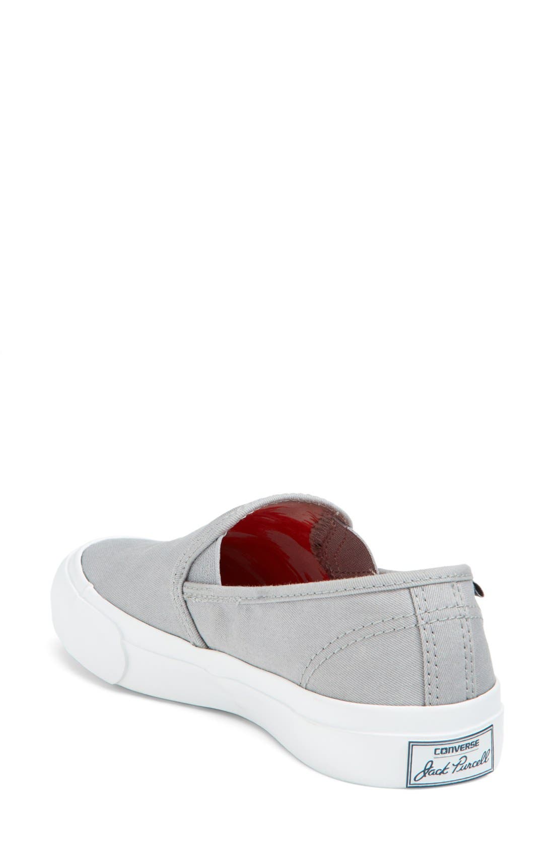 Converse 'Jack Purcell' Washed Slip-On Sneaker, Alternate, color, 