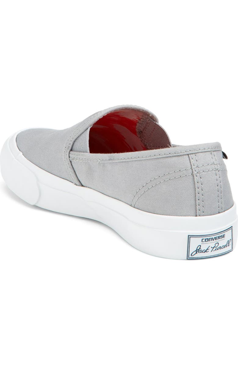 Converse 'Jack Purcell' Washed Slip-On Sneaker, Alternate, color,