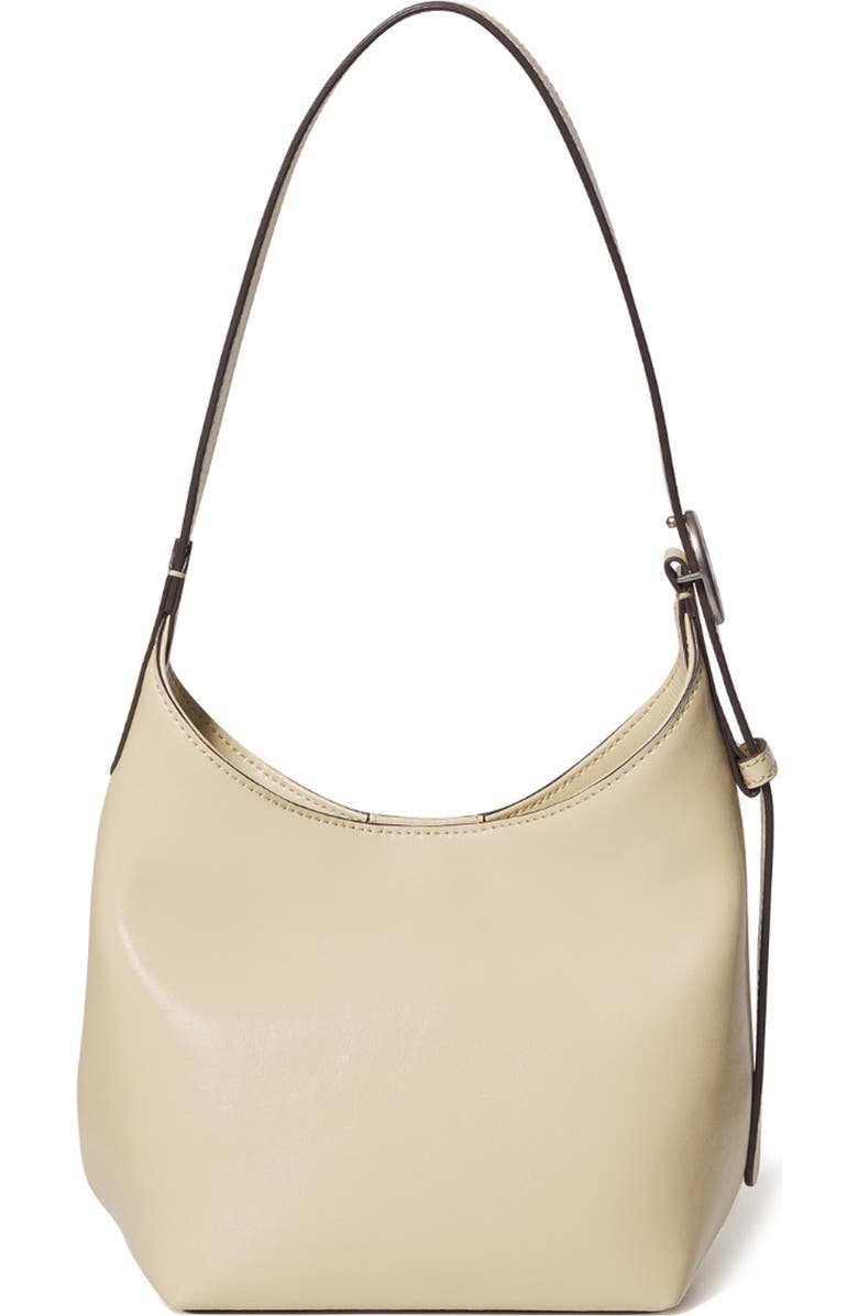 Oryany Egg Leather Shoulder Bag, Main, color, Butter Cream