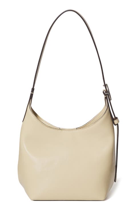 Egg Leather Shoulder Bag
