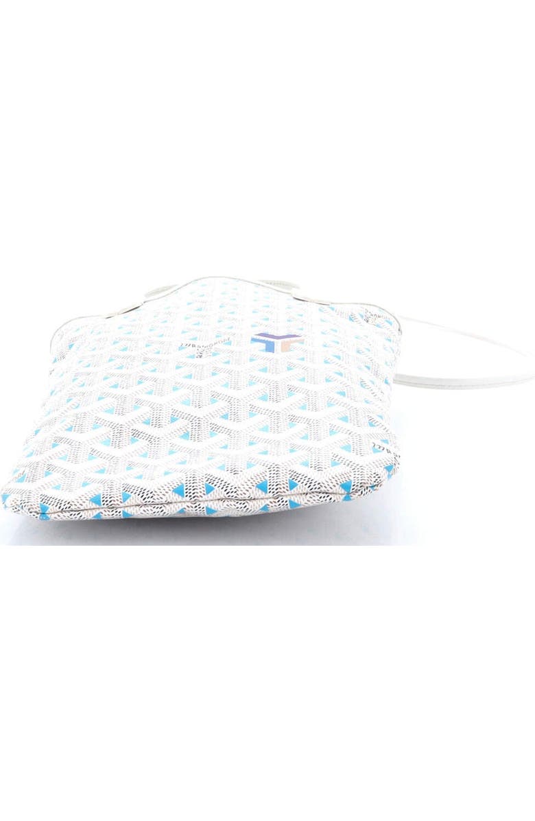 Pre-Owned Goyard Poitiers Tote Claire Voie Coated Canvas Mini, Alternate, color, White