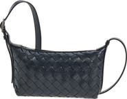 Bottega Veneta Traveler Intrecciato Leather Crossbody Bag