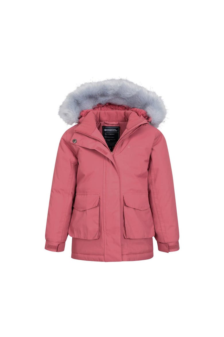 Childrens/Kids Ranger Logo Water Resistant Jacket, Alternate, color, Pink