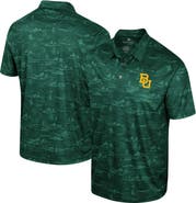 COLOSSEUM Men's Colosseum Green Baylor Bears Daly Print Polo