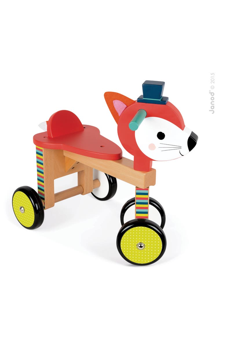 Fox Ride-On Toy, Main, color, MULTI