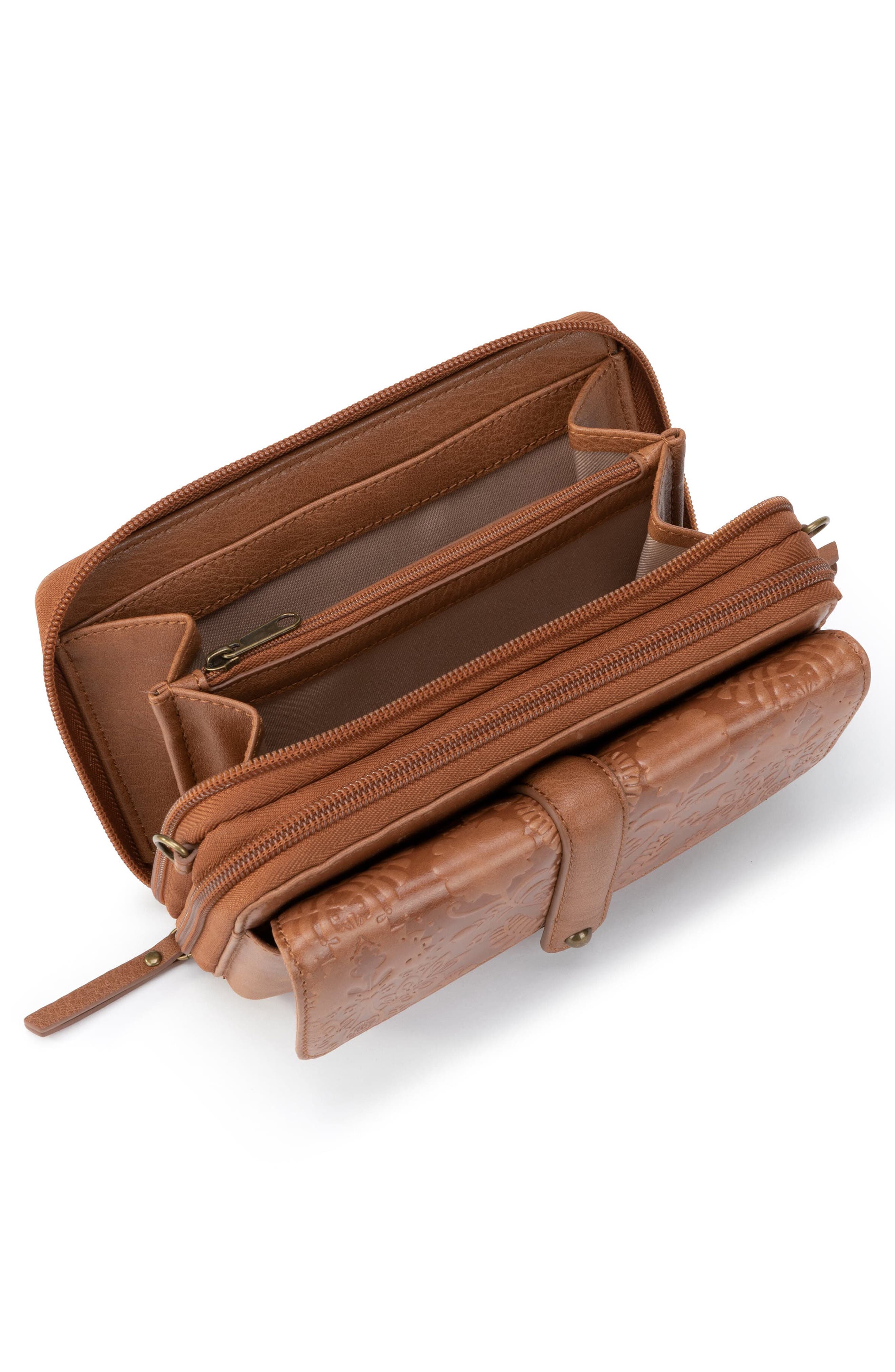 Sequoia Leather Crossbody Bag, Alternate, color, TB F EM RB